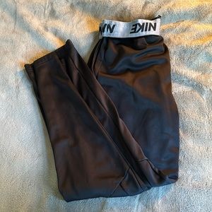 Nike Dry-Fit Straight Leg Sweatpants Women’s Size M Black